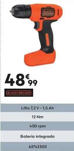 Bricomarché BLACK+DECKER Aparafusadora promoção