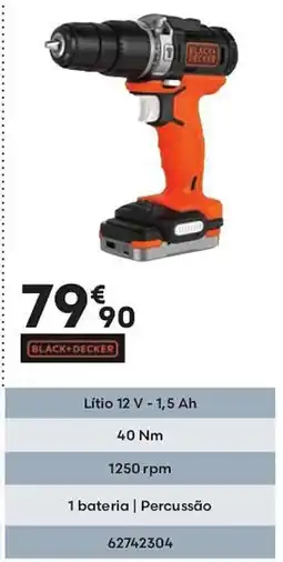 Bricomarché BLACK+DECKER Aparafusadora promoção