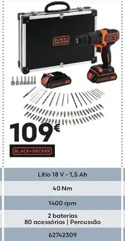 Bricomarché BLACK+DECKER Aparafusadora promoção