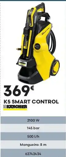 Bricomarché Lavadoras de alta pressão k5 smart control karcher 2100 W promoção