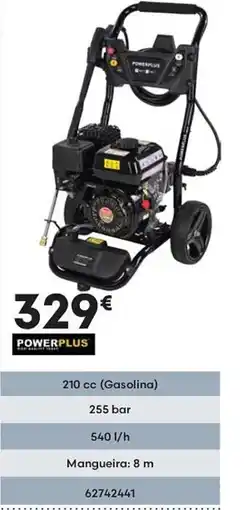 Bricomarché POWERPLUS Lavadoras de alta pressão 210 cc promoção