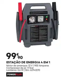 Bricomarché Powerplus estação de energia 4 em 1 promoção