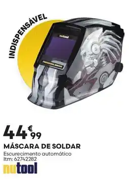 Bricomarché Nutool máscara de soldar promoção