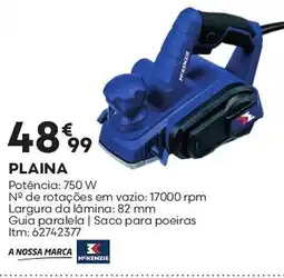 Bricomarché Plaina potência: 750 w promoção