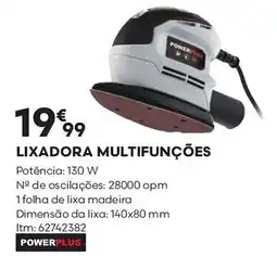 Bricomarché Lixadora multifunções potência: 130 w promoção