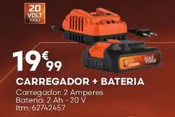 Bricomarché Carregador + bateria promoção