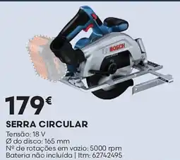 Bricomarché Serra circular Tensão: 18 V promoção