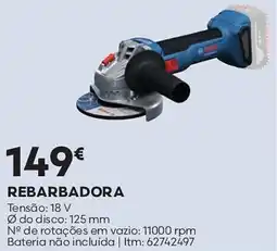 Bricomarché Rebarbadora Tensão: 18 V promoção