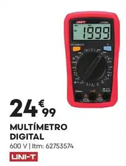 Bricomarché Multímetro digital 600v promoção