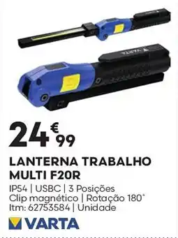 Bricomarché Lanterna trabalho multi f20r promoção