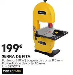 Bricomarché POWERPLUS Serra de fita promoção