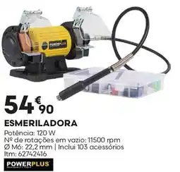 Bricomarché Esmeriladora potência: 120 w promoção