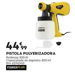 Bricomarché Powerplus pistola pulverizadora potência: 500 w promoção