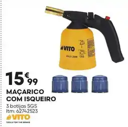 Bricomarché Maçarico com isqueiro promoção