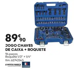 Bricomarché Jogo chaves de caixa + roquete promoção