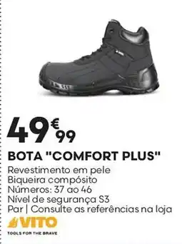 Bricomarché Bota "comfort plus" promoção