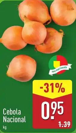 ALDI Cebola Nacional promoção