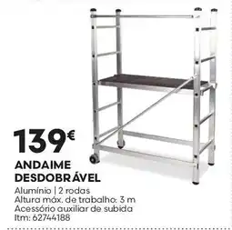Bricomarché Andaime desdobrável promoção