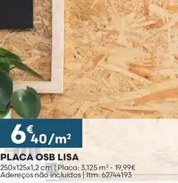 Bricomarché Placa osb lisa promoção