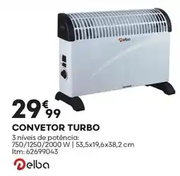 Bricomarché Delba convetor turbo promoção
