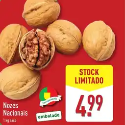 ALDI Nozes Nacionais promoção