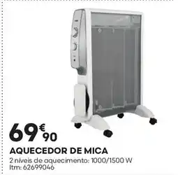 Bricomarché Aquecedor de mica promoção