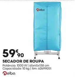 Bricomarché Delba secador de roupa promoção