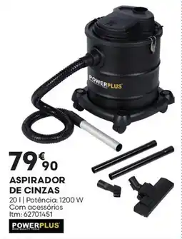 Bricomarché Powerplus aspirador de cinzas promoção