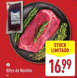 ALDI Bifes de Novilho promoção