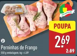 ALDI Perninhas de Frango promoção