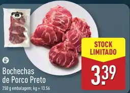 ALDI Bochechas de Porco Preto promoção