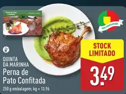 ALDI Quinta da marinha perna de pato confitada promoção