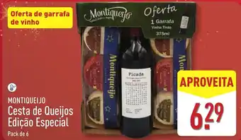 ALDI Montiqueijo Cesta de Queijos Edição Especial promoção