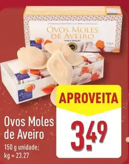 ALDI Ovos Moles de Aveiro promoção