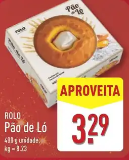 ALDI Rolo pão de ló promoção