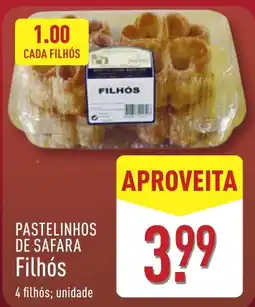 ALDI Pastelinhos de safara filhós promoção