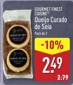 ALDI Gourmet finest cuisine queijo curado de seia promoção