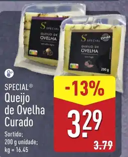 ALDI Special queijo de ovelha curado promoção