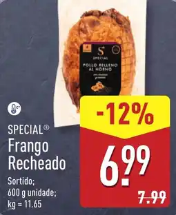 ALDI Special frango recheado promoção