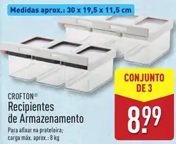 ALDI CROFTON Recipientes de Armazenamento promoção