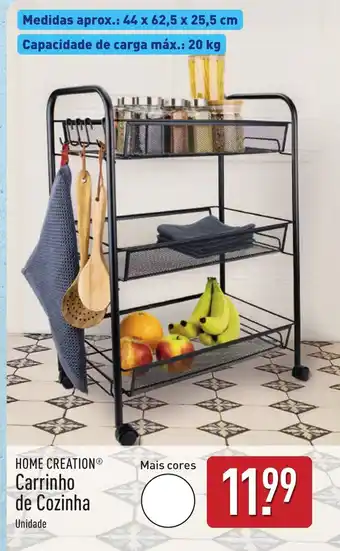HOME CREATION Carrinho de Cozinha
