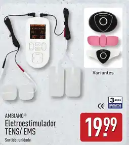 ALDI AMBIANO Eletroestimulador TENS/EMS promoção