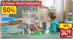 ALDI TOYLINO Casa de Bonecas XXL promoção