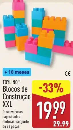 ALDI TOYLINO Blocos de Construção XXL promoção