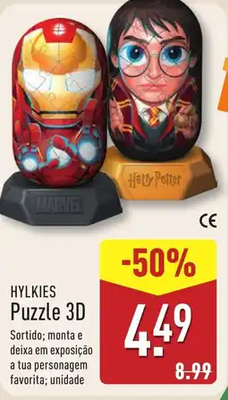 ALDI HYLKIES Puzzle 3D promoção