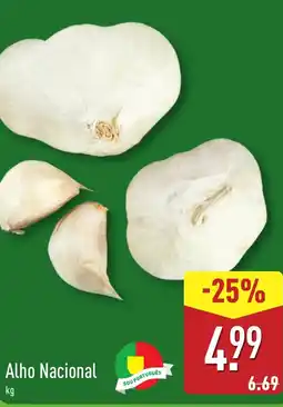 ALDI Alho Nacional promoção