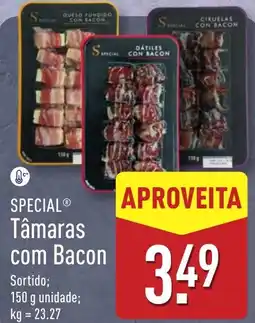 ALDI SPECIAL Tâmaras com Bacon promoção
