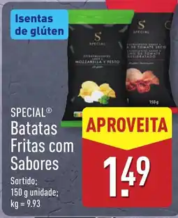 ALDI SPECIAL Batatas Fritas com Sabores promoção