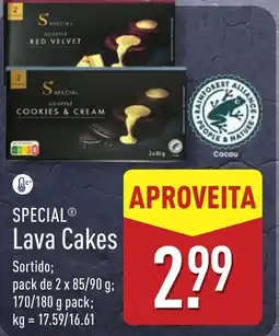 ALDI SPECIAL Lava Cakes promoção