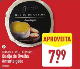 ALDI GOURMET FINEST CUISINE Queijo de Ovelha Amanteigado promoção